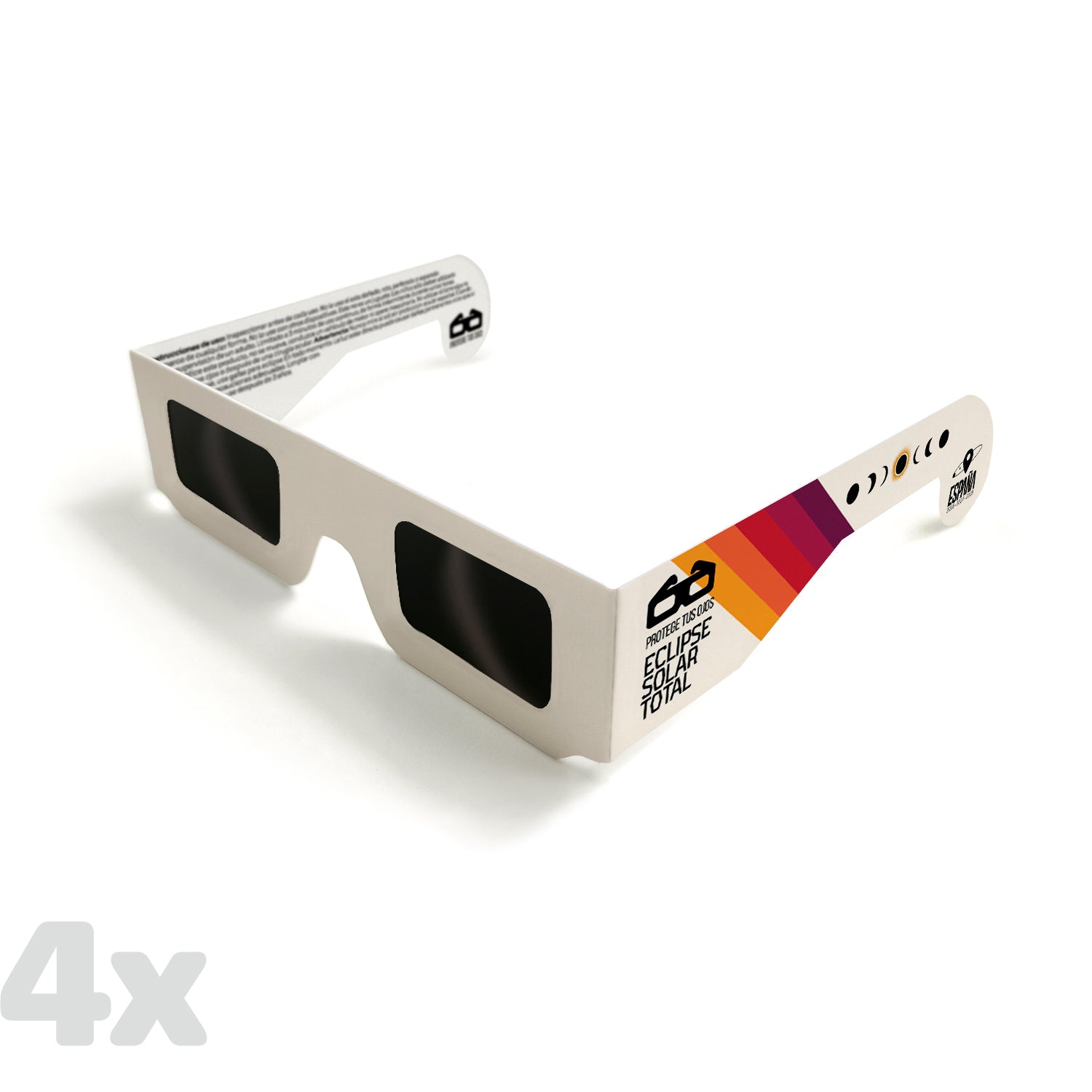 Imagen producto gafas de eclipse modelo 1984 4x lateral derecho