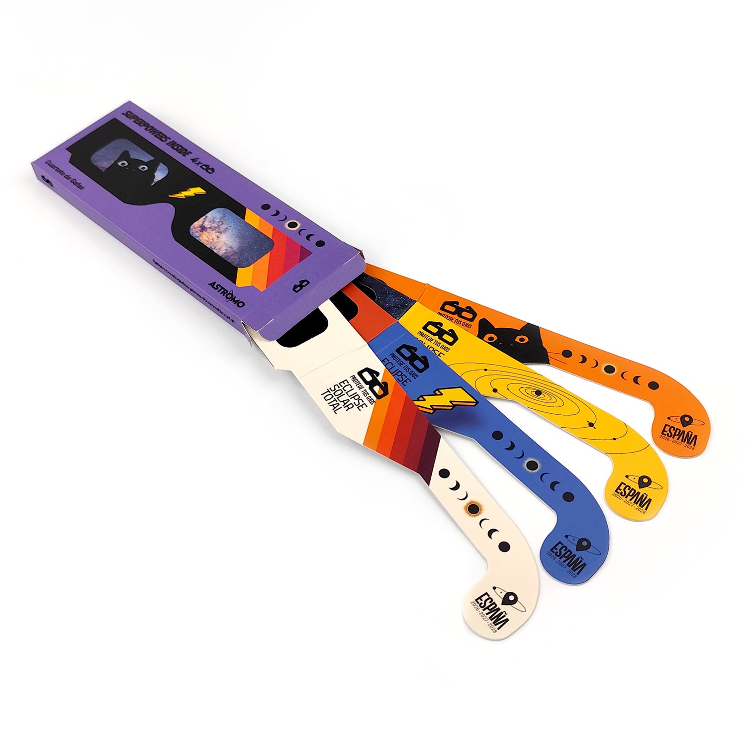 GAFAS DE ECLIPSE - CUARTETO DE GAFAS