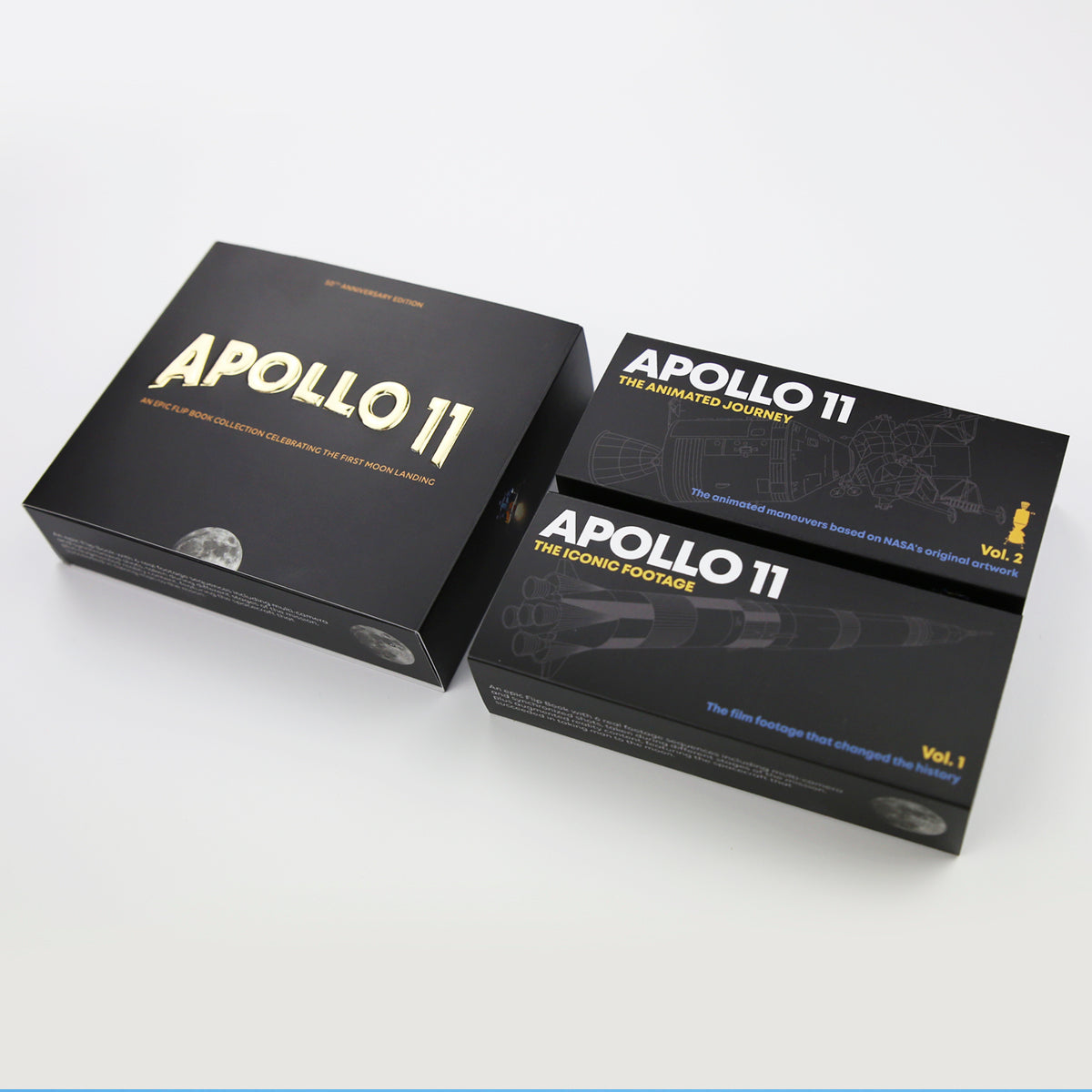APOLLO 11 FLIPBOOK SET - EDICIÓN 50 ANIVERSARIO