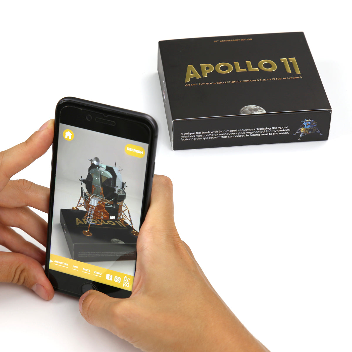APOLLO 11 FLIPBOOK SET - EDICIÓN 50 ANIVERSARIO