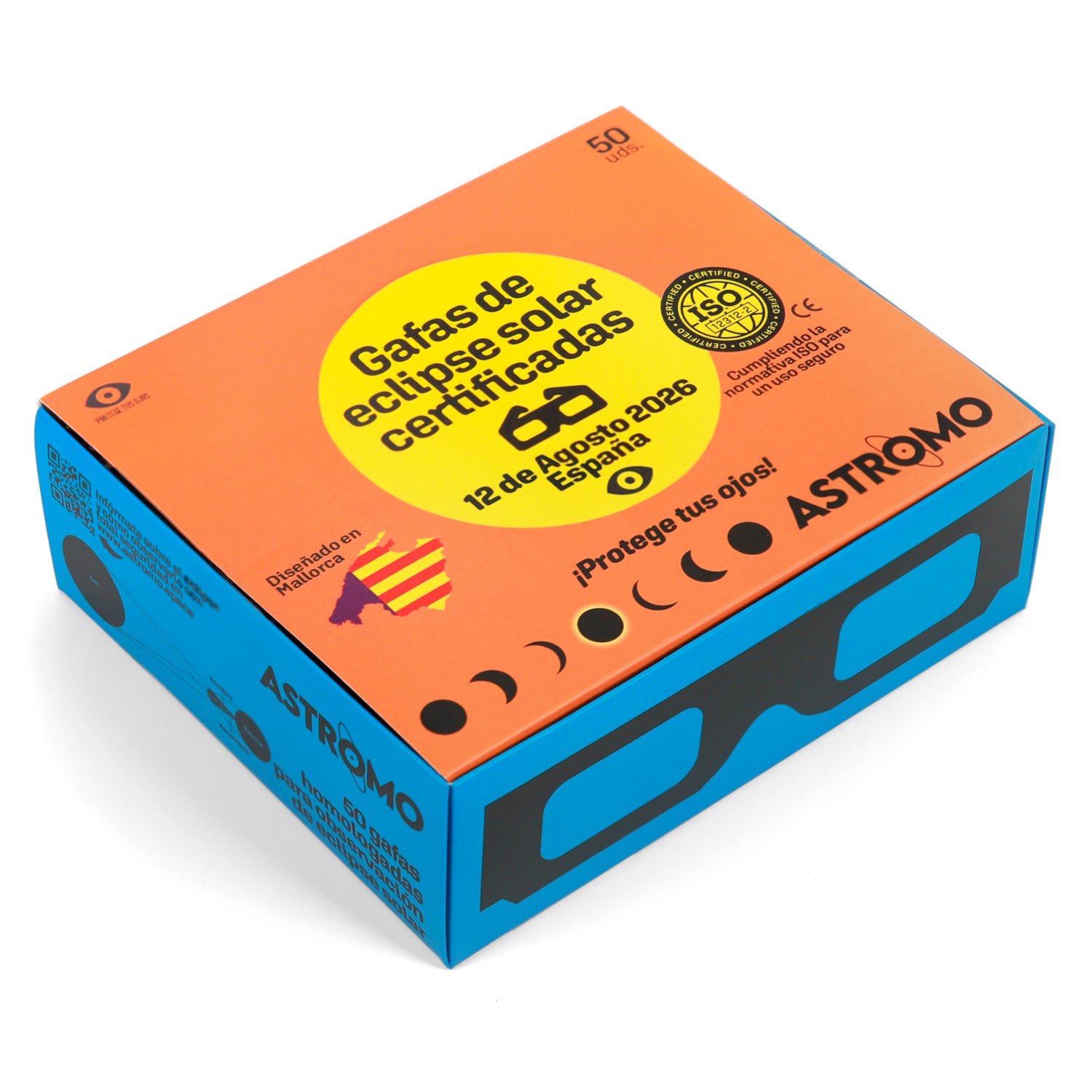 PACK OF 200 SOLAR ECLIPSE GLASSES FOR EVENTS