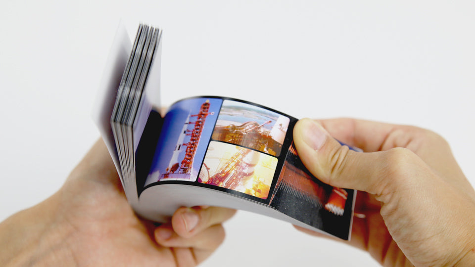 Flip book Apollo 11 by Flipboku with Augmented Reality. Space Gift with original NASA footage.