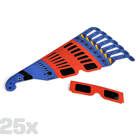 PACK DE 25 GAFAS DE ECLIPSE SOLAR HOMOLOGADAS