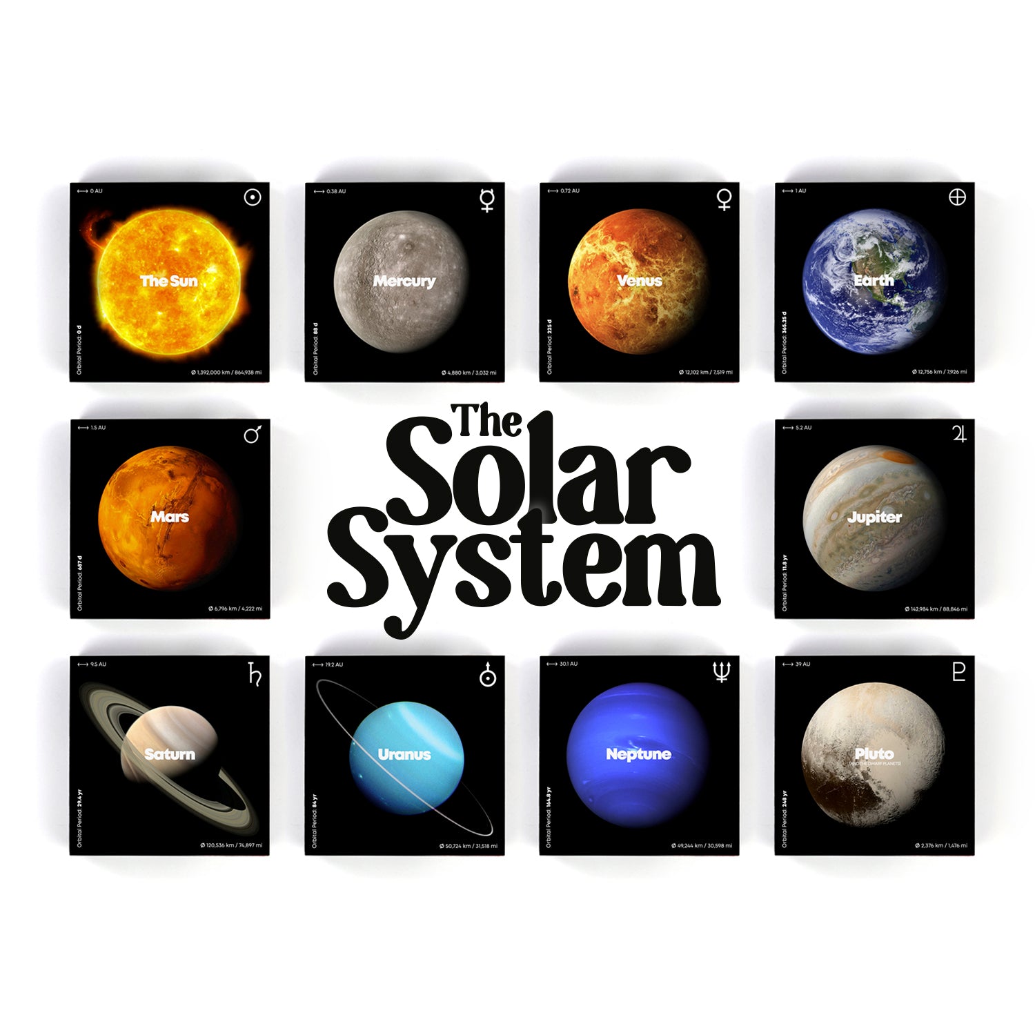 EL SISTEMA SOLAR FLIPBOOK SET
