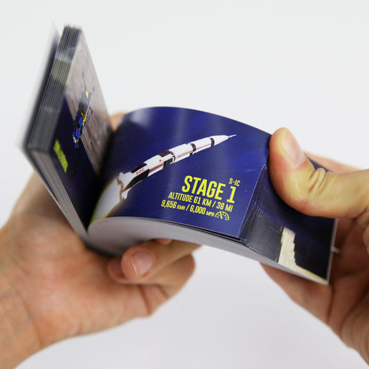 APOLLO 11 FLIPBOOK VOL. 2 - EL VIAJE ANIMADO